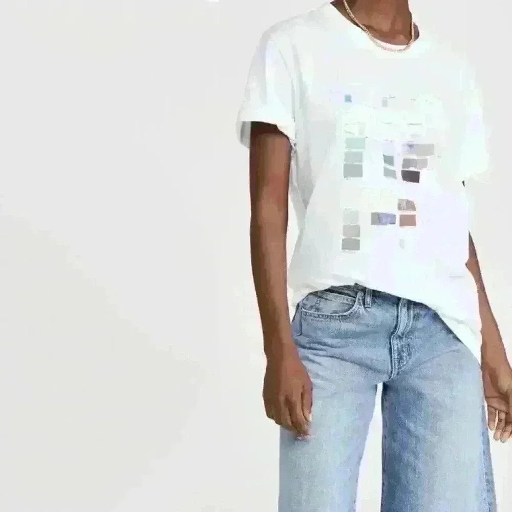MM6 Maison Margiela Swatch Print Relaxed Fit Jersey T-shirt - Picture 2 of 16